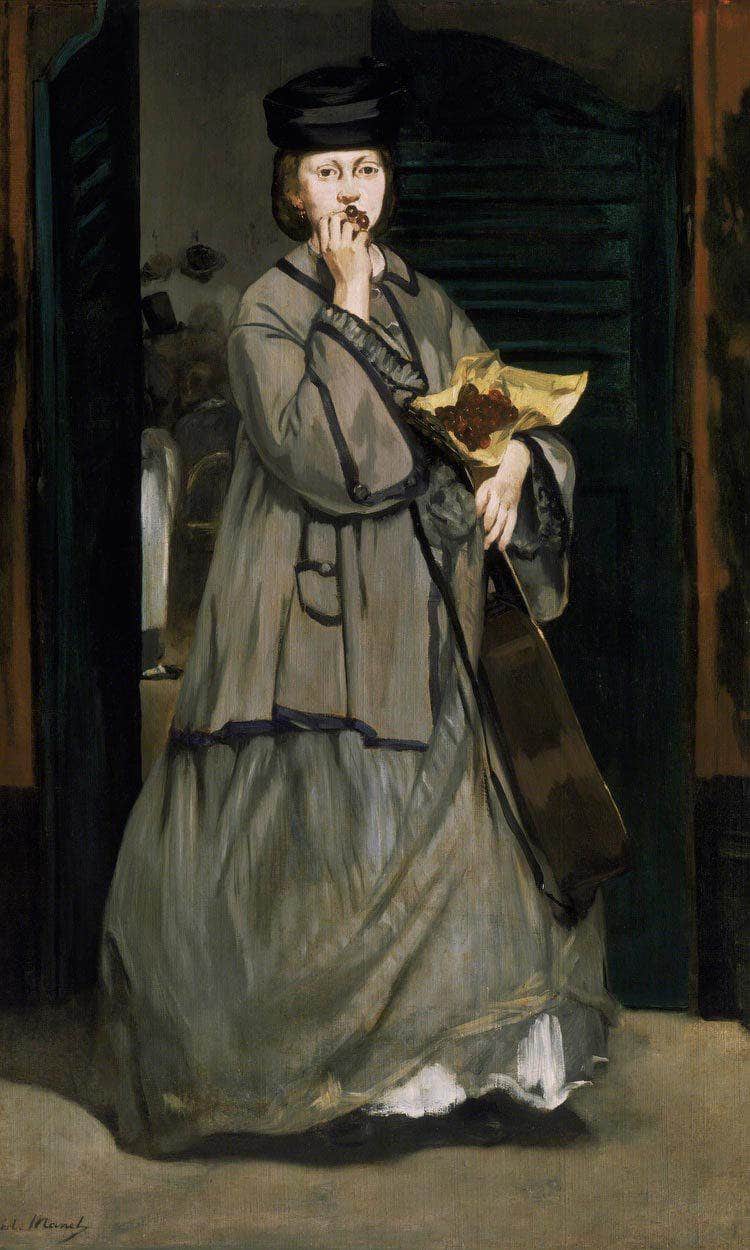 Street Singer By Manet Edouard Fine Art Print