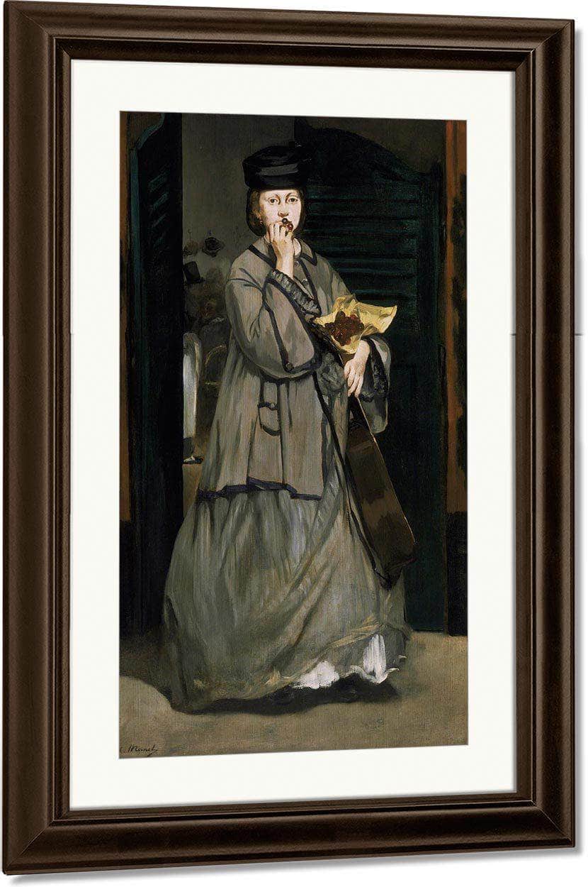 Street Singer By Manet Edouard Fine Art Print