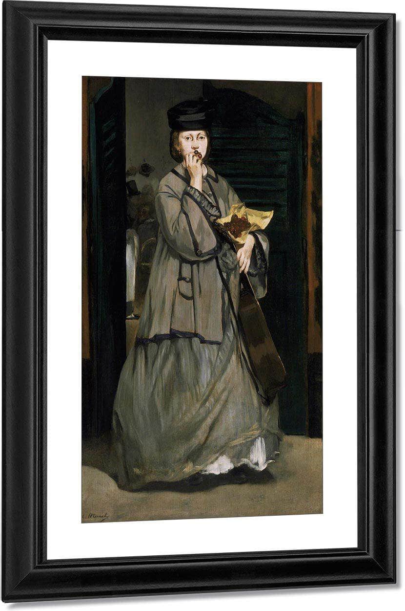 Street Singer By Manet Edouard Fine Art Print