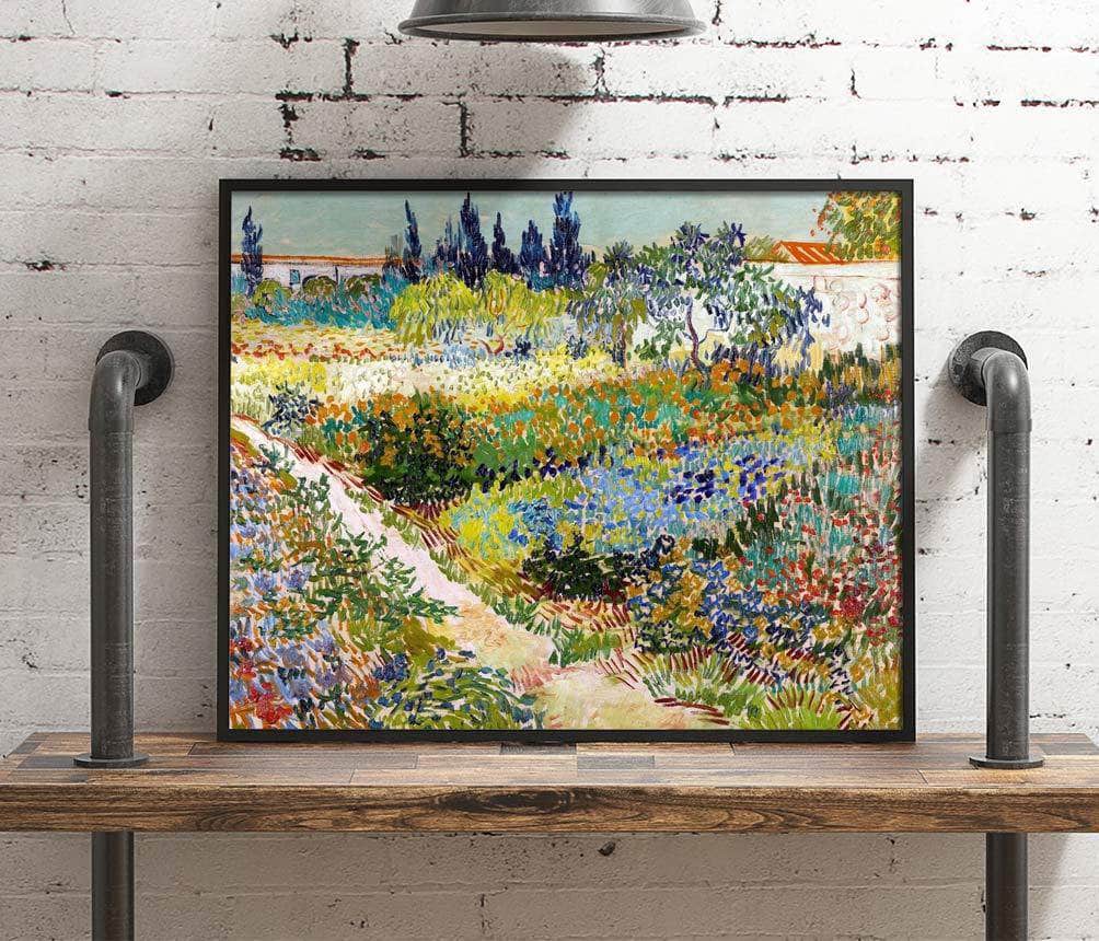 Stretched Canvas Garden At Arles Painting Vincent Van Gogh Canvas Art Fine Art Print