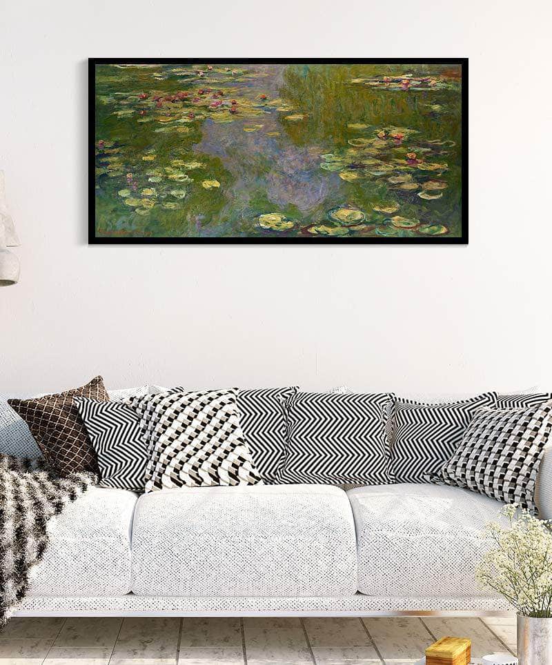 Stretched Canvas Water Lilies Painting Claude Monet Canvas Art Fine Art Print
