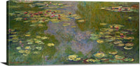 Stretched Canvas Water Lilies Painting Claude Monet Canvas Art Fine Art Print