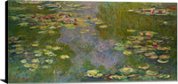 Stretched Canvas Water Lilies Painting Claude Monet Canvas Art Fine Art Print
