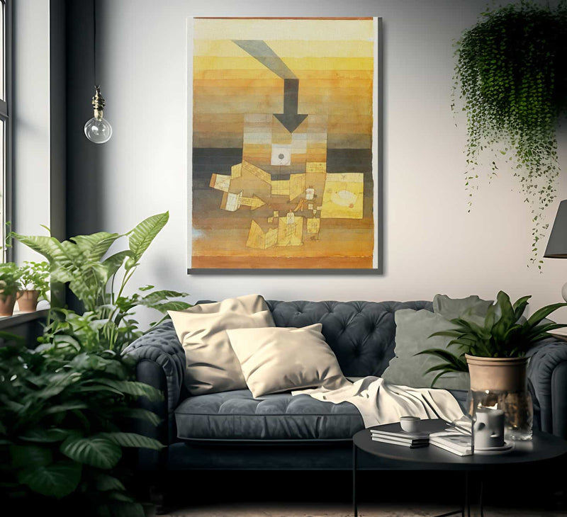 Stricken Place 1922 109 By Paul Klee Fine Art Print