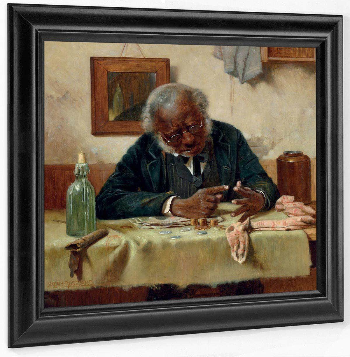 Striking The Balance By Harry Roseland Fine Art Print