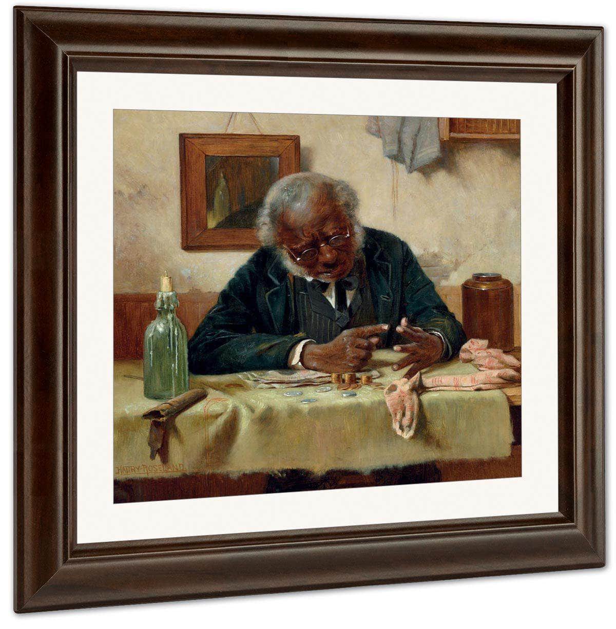 Striking The Balance By Harry Roseland Fine Art Print