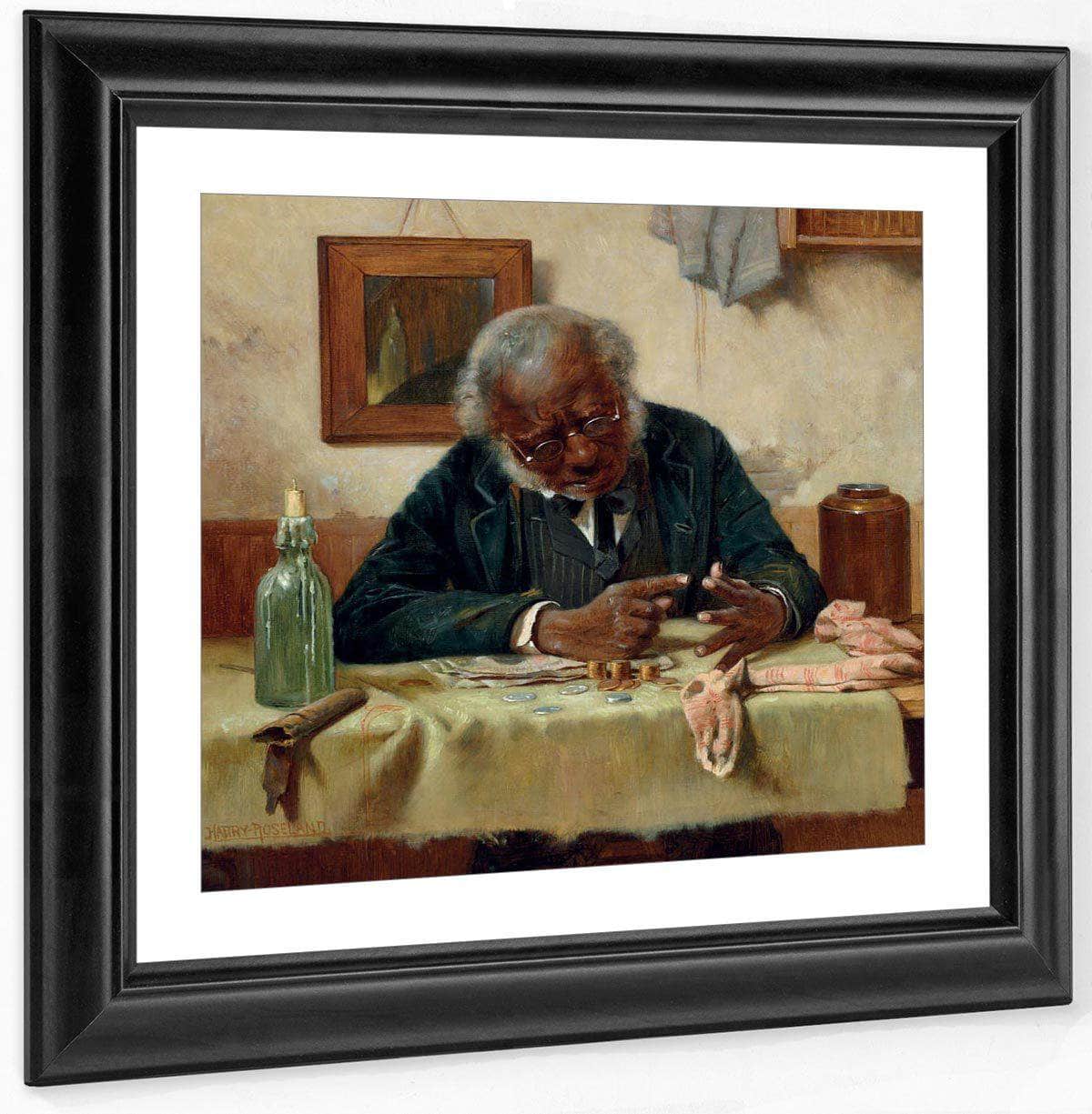 Striking The Balance By Harry Roseland Fine Art Print