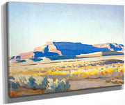 Striped Mesa By Maynard Dixon Fine Art Print