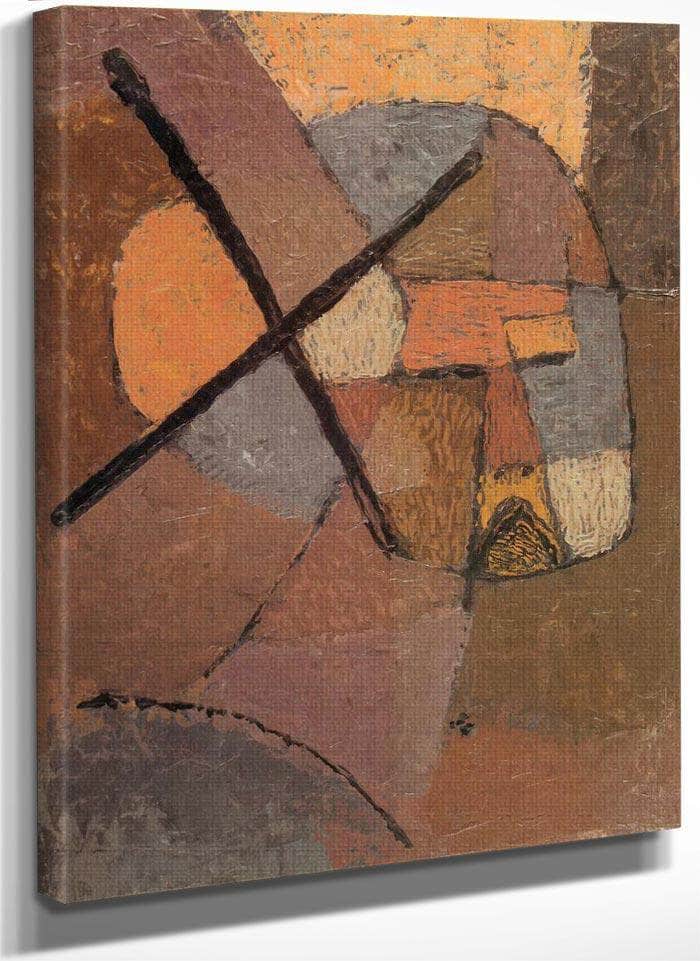 Struck From The List 1933 G4 (424) By Paul Klee Fine Art Print