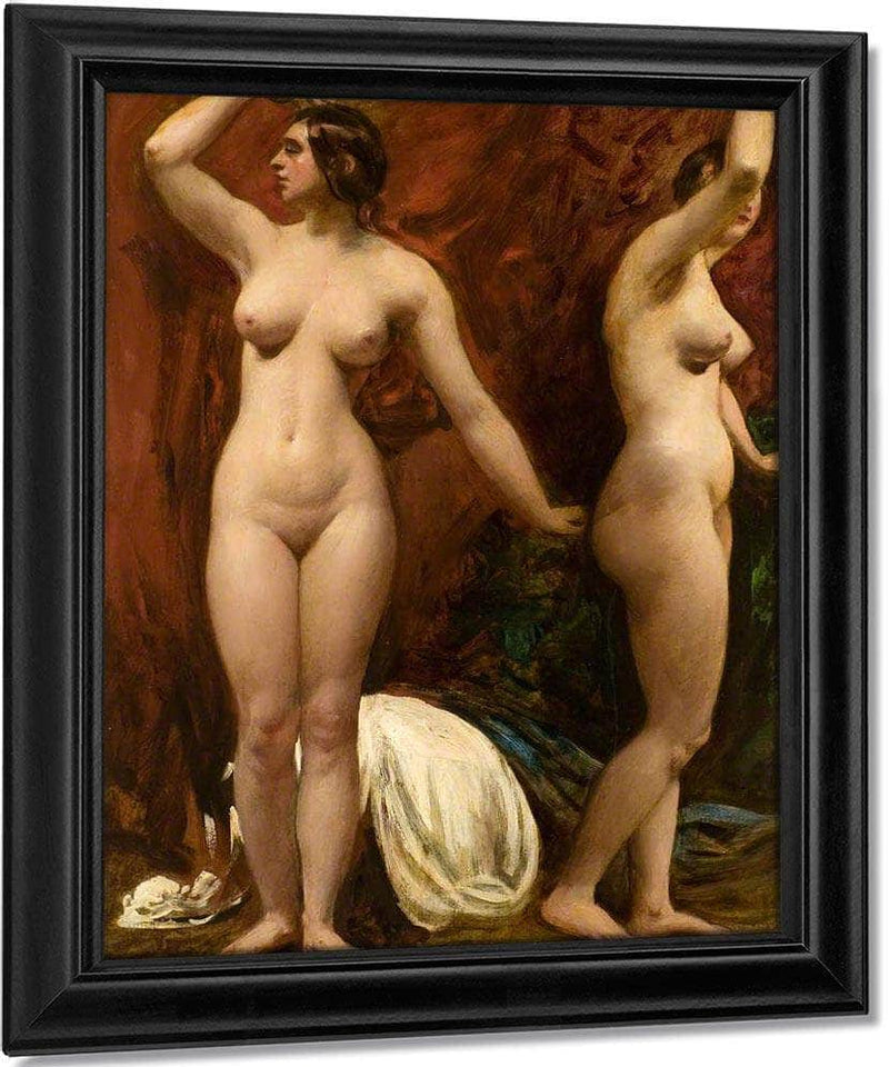 Studies Of A Female Model By William Etty Fine Art Print