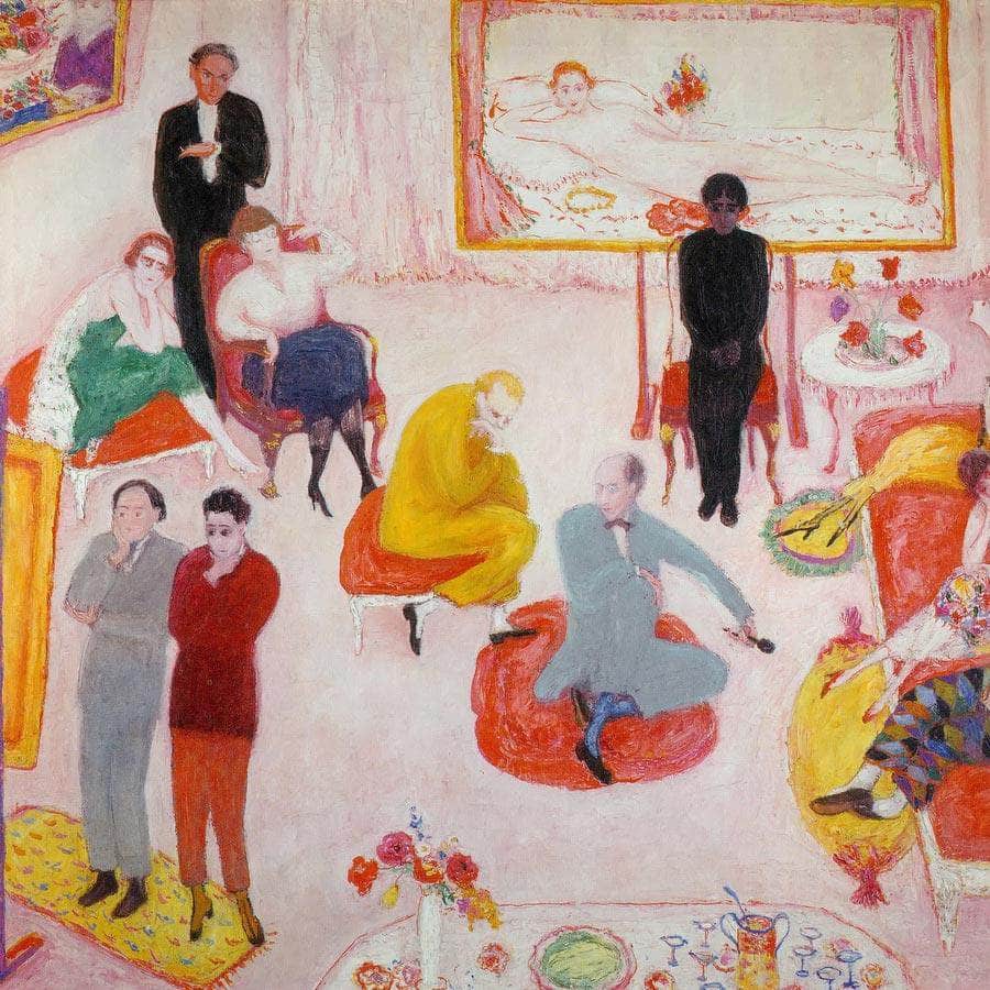 Studio Party (Soiree) By Florine Stettheimer Fine Art Print
