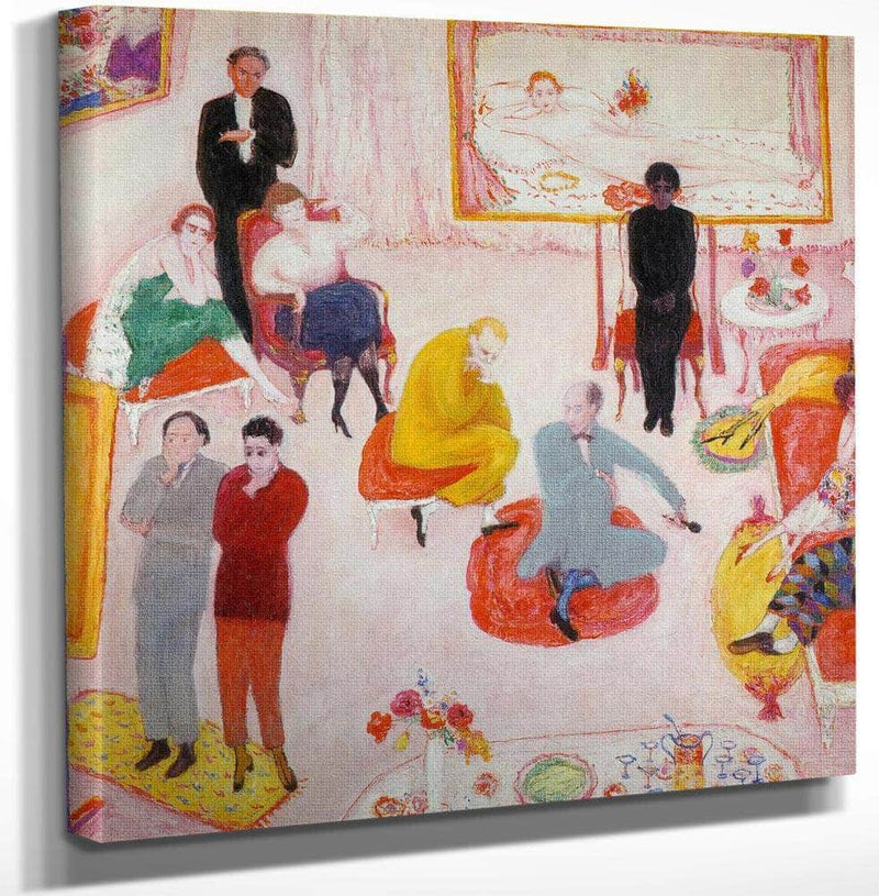 Studio Party (Soiree) By Florine Stettheimer Fine Art Print