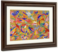 Study For A Curtain For 001039 Le Coq D 001039 Or 001039 1914 By Natalia Goncharova Fine Art Print