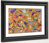 Study For A Curtain For 001039 Le Coq D 001039 Or 001039 1914 By Natalia Goncharova Fine Art Print