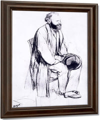 Study For A Portrait Of Manet By Edgar Degas Fine Art Print