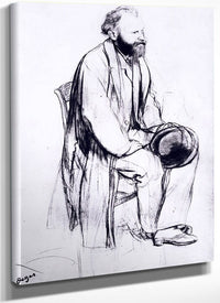 Study For A Portrait Of Manet By Edgar Degas Fine Art Print