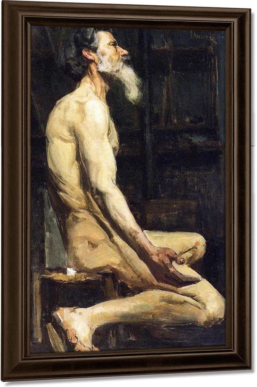 Study For Androcles By Henry Ossawa Tanner Fine Art Print