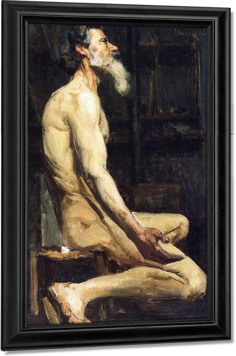 Study For Androcles By Henry Ossawa Tanner Fine Art Print