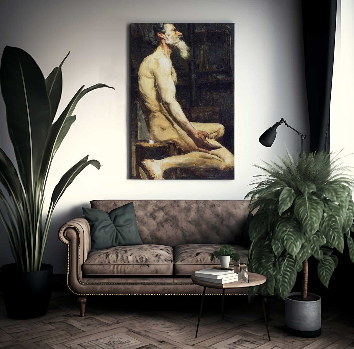 Study For Androcles By Henry Ossawa Tanner Fine Art Print