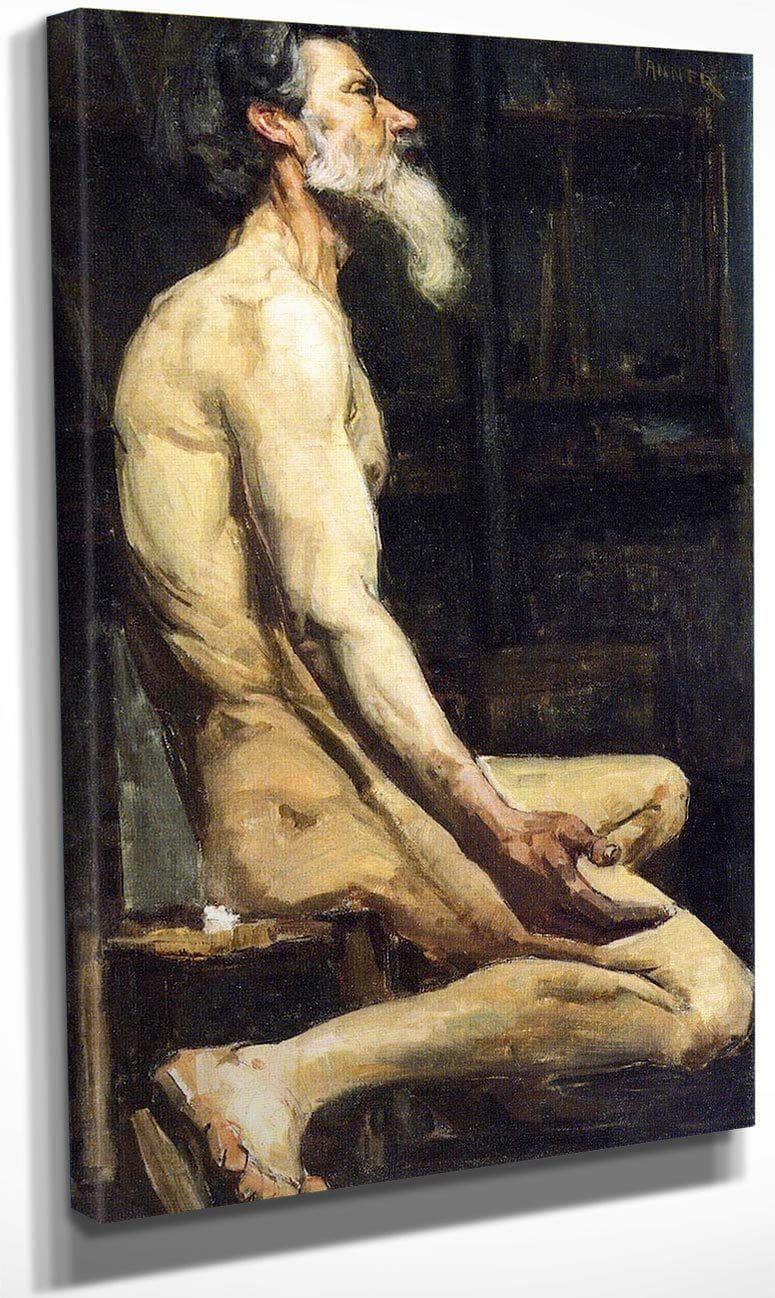 Study For Androcles By Henry Ossawa Tanner Fine Art Print