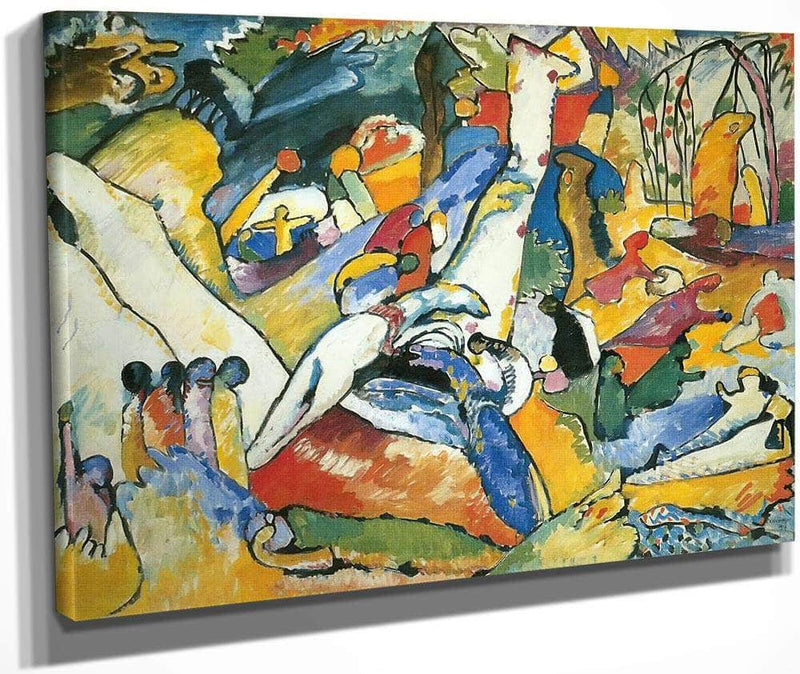 Study For  Composition Ii  1910 By Wassily Kandinsky Fine Art Print