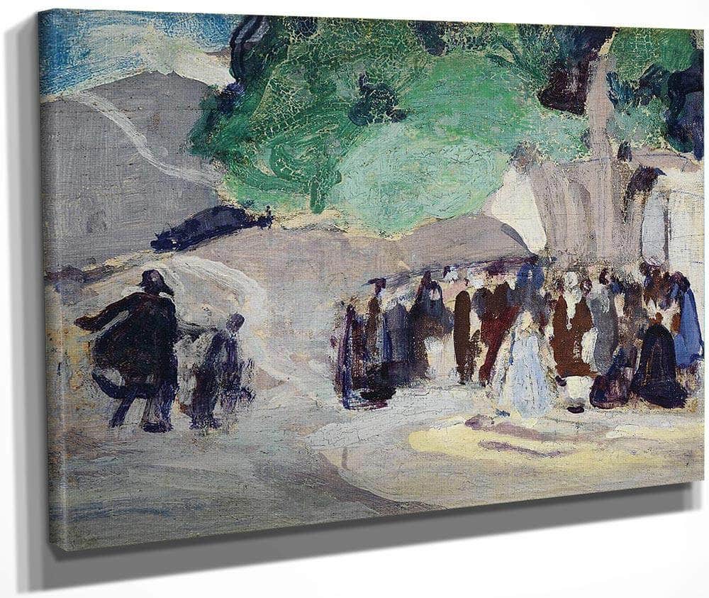 Study For Disciples Healing The Sick By Henry Ossawa Tanner Fine Art Print
