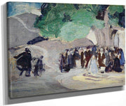 Study For Disciples Healing The Sick By Henry Ossawa Tanner Fine Art Print