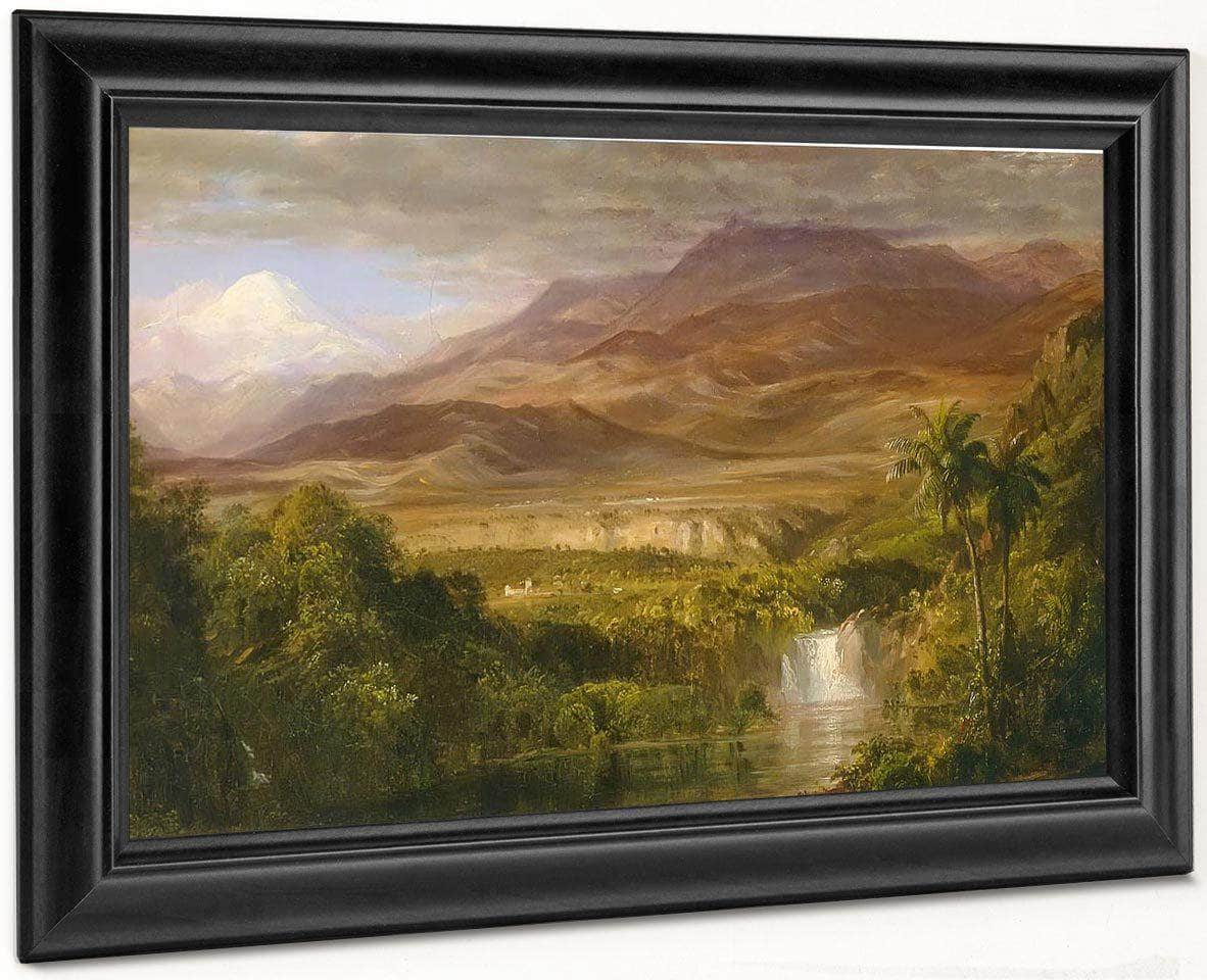 Study For Heart Of The Andes By Frederic Edwin Church Fine Art Print
