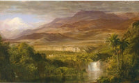 Study For Heart Of The Andes By Frederic Edwin Church Fine Art Print
