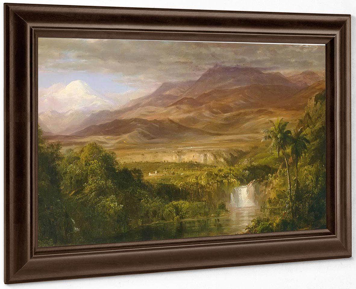 Study For Heart Of The Andes By Frederic Edwin Church Fine Art Print