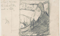 Study For In The Loge By Cassatt Mary Fine Art Print