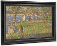 Study For La Grande Jatte By Georges Pierre Seurat Fine Art Print