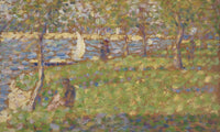 Study For La Grande Jatte By Georges Pierre Seurat Fine Art Print