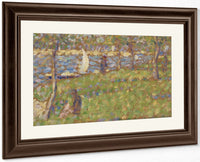 Study For La Grande Jatte By Georges Pierre Seurat Fine Art Print