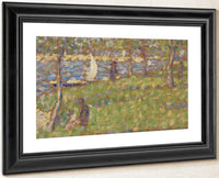 Study For La Grande Jatte By Georges Pierre Seurat Fine Art Print