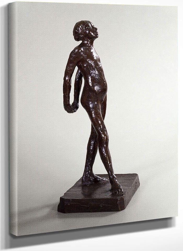 Study For Little Dancer Of Fourteen Years By Edgar Degas Fine Art Print