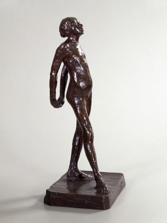 Study For Little Dancer Of Fourteen Years By Edgar Degas Fine Art Print