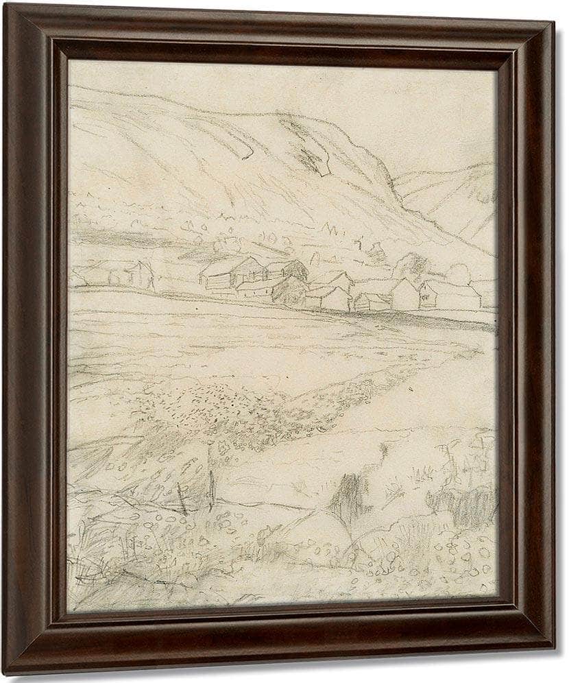 Study For 'Marigold Night' By Nicolai Astrup Fine Art Print