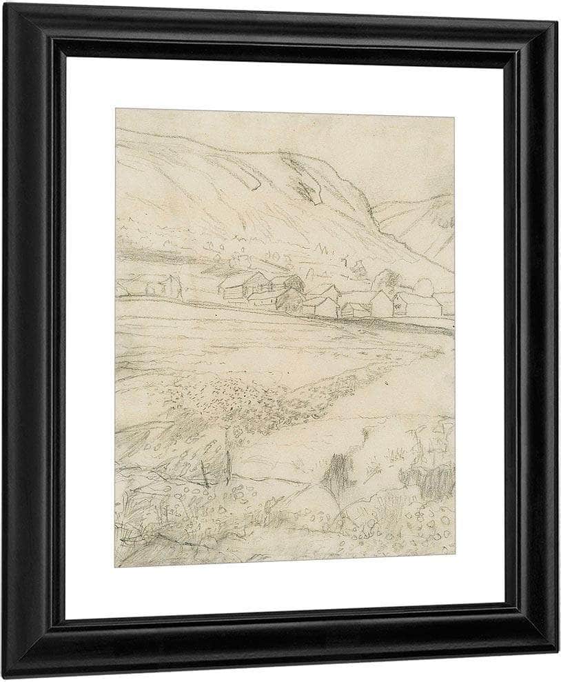 Study For 'Marigold Night' By Nicolai Astrup Fine Art Print