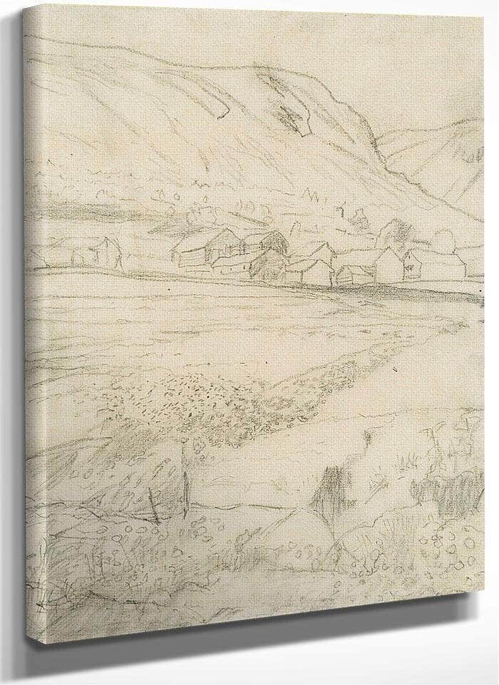 Study For 'Marigold Night' By Nicolai Astrup Fine Art Print