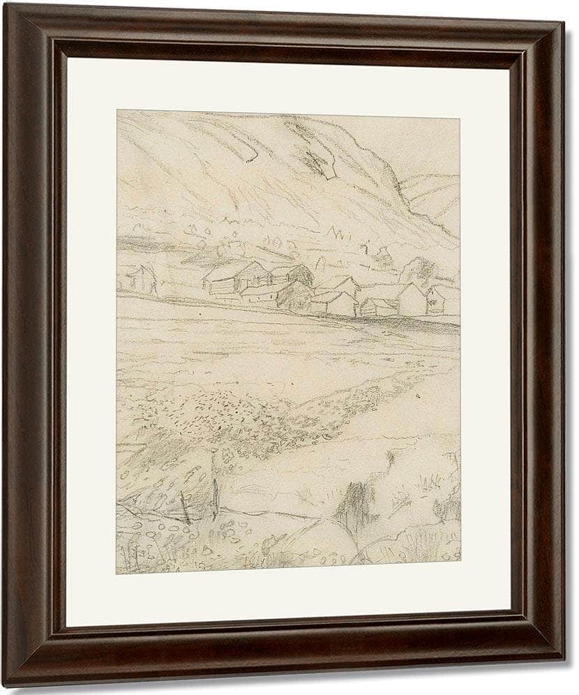 Study For 'Marigold Night' By Nicolai Astrup Fine Art Print