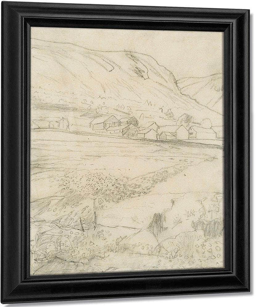 Study For 'Marigold Night' By Nicolai Astrup Fine Art Print