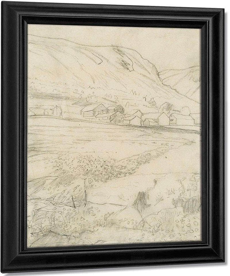 Study For 'Marigold Night' By Nicolai Astrup Fine Art Print