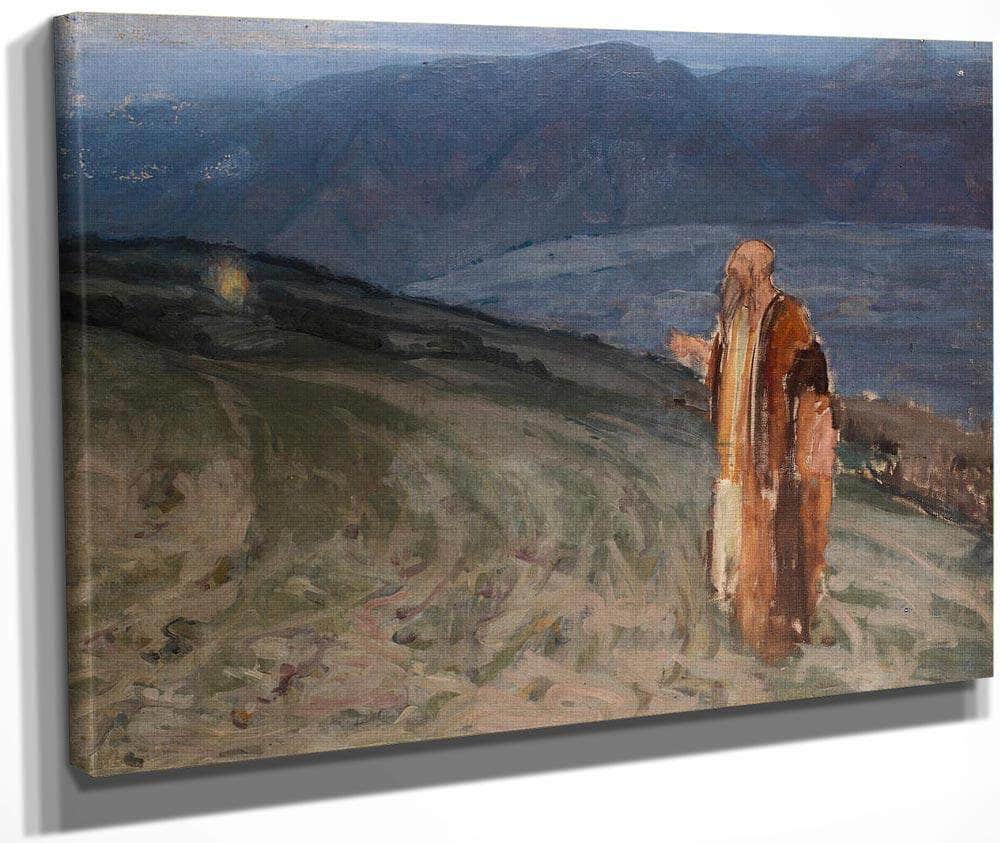 Study For Moses And The Burning Bush By Henry Ossawa Tanner Fine Art Print
