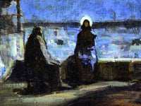 Study For Nicodemus Visiting Jesus By Henry Ossawa Tanner Fine Art Print