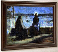 Study For Nicodemus Visiting Jesus By Henry Ossawa Tanner Fine Art Print