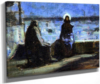 Study For Nicodemus Visiting Jesus By Henry Ossawa Tanner Fine Art Print