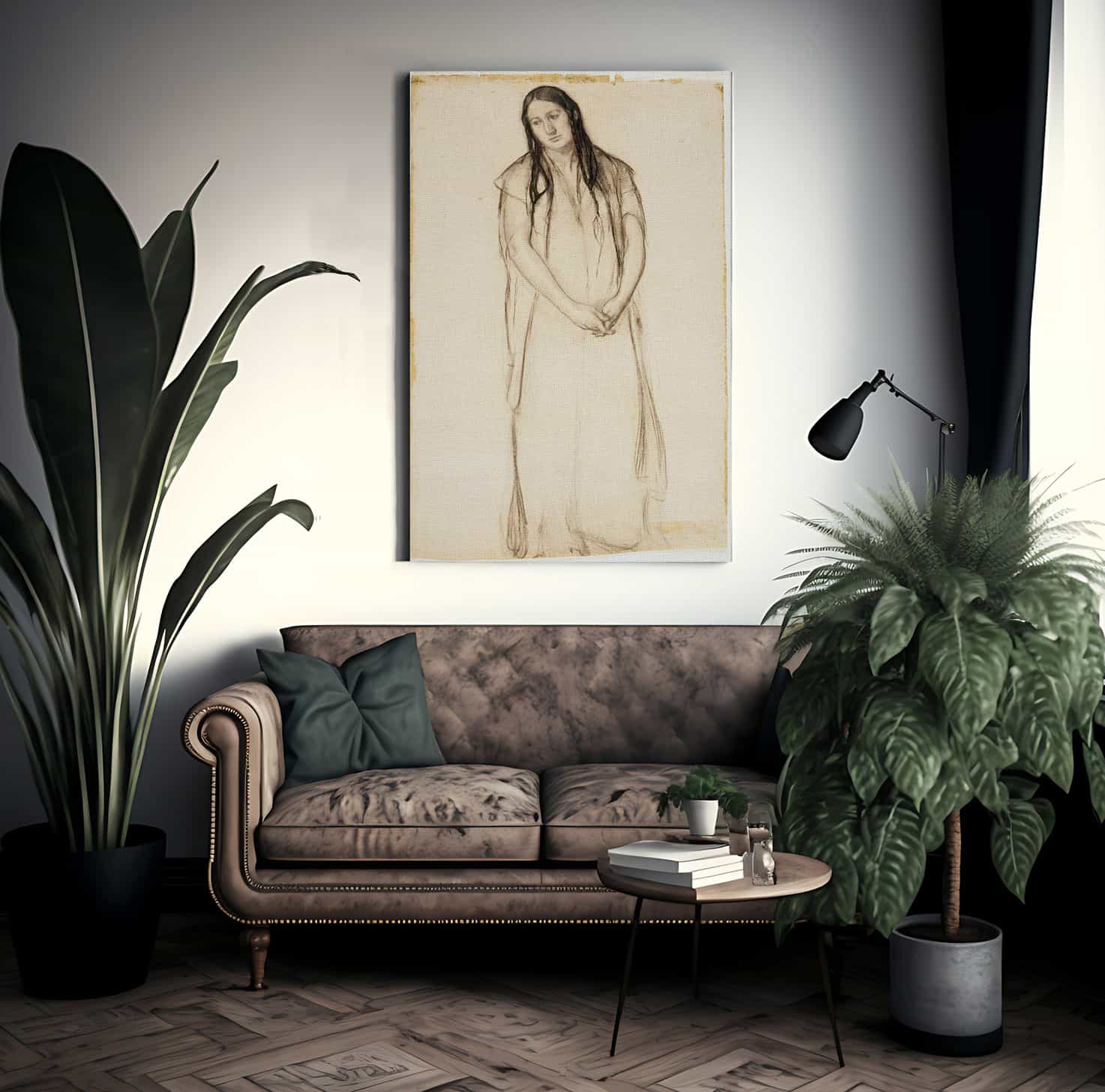 Study For Rachel From The Mothers Of The Bible By Henry Ossawa Tanner Fine Art Print