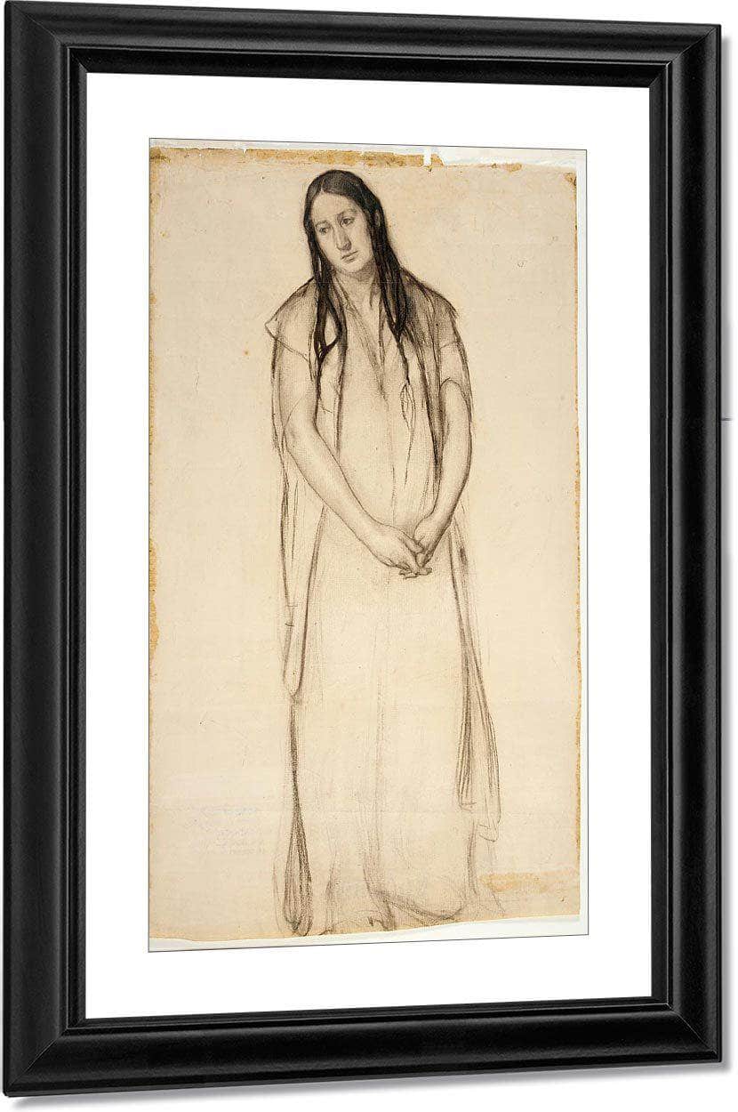 Study For Rachel From The Mothers Of The Bible By Henry Ossawa Tanner Fine Art Print