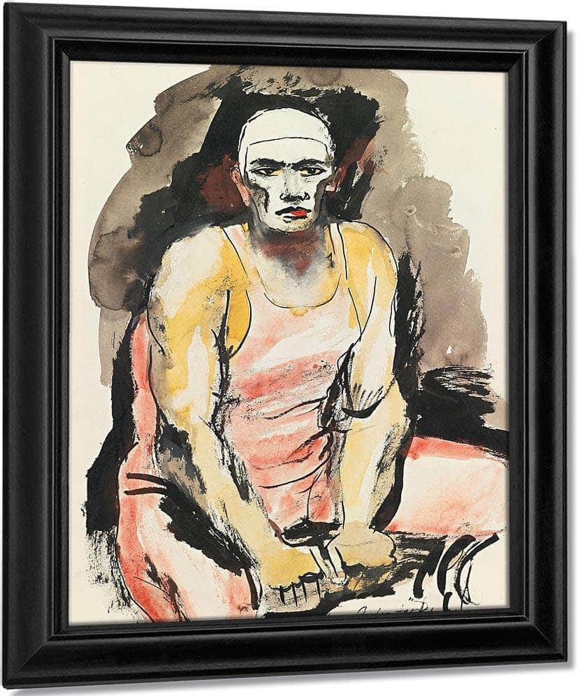 Study For Roberto By Walt Kuhn Fine Art Print